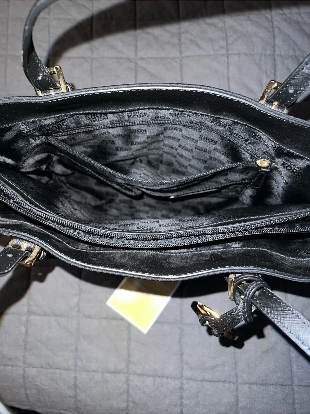 Michael Kors Black Tote - Picture 2 of 5